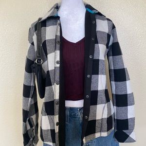 Orvis checkered flannel jacket